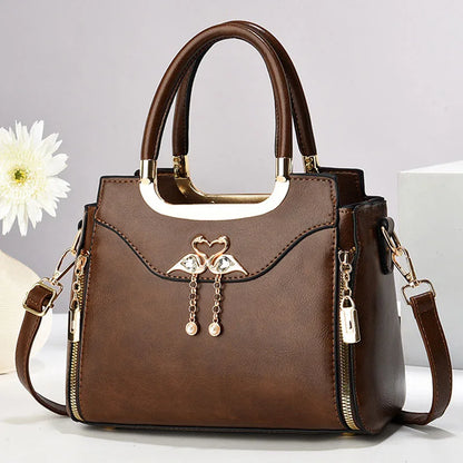 Classic Chic Top Handle Handbag