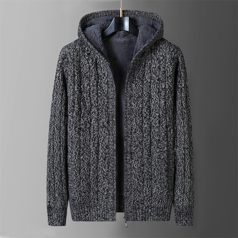 Warm Crew Neck Wool Sweater