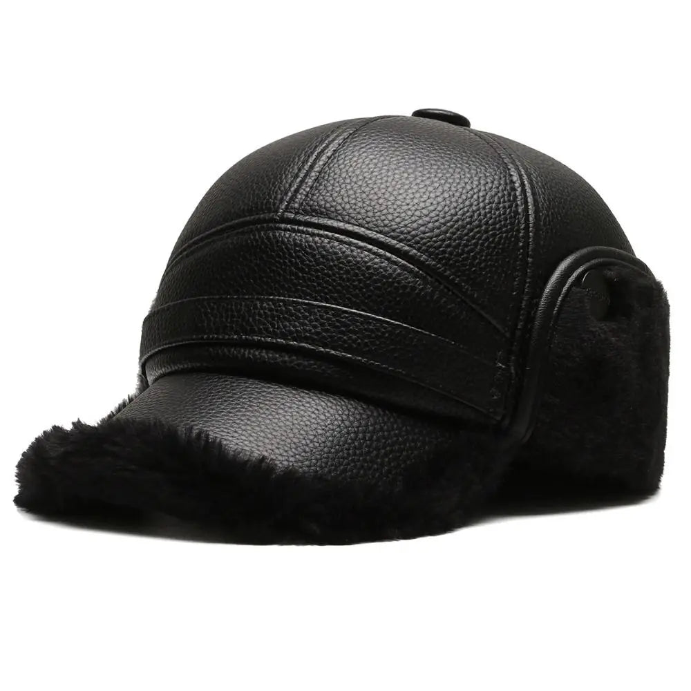 Warm Fleece Lined Baseball Cap
