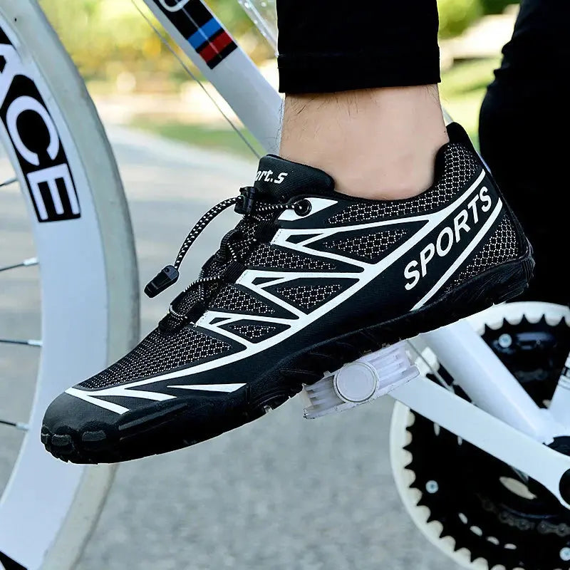 Performance Mens Bike Shoes - Breathable & Grip Sole - Nocini