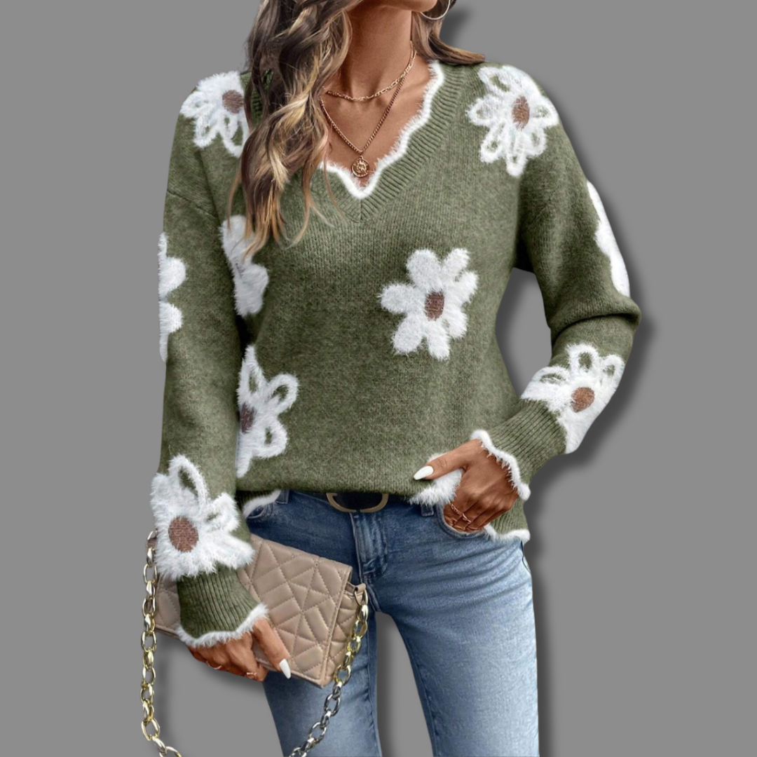Stylish Crew Neck Sweater