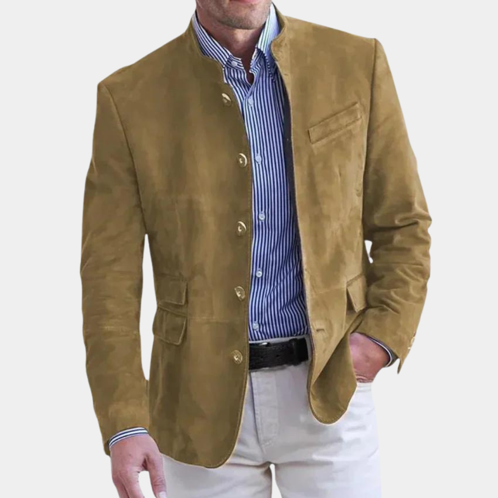 Classic Fit Blazers for Men with Patch Pockets - Nocini