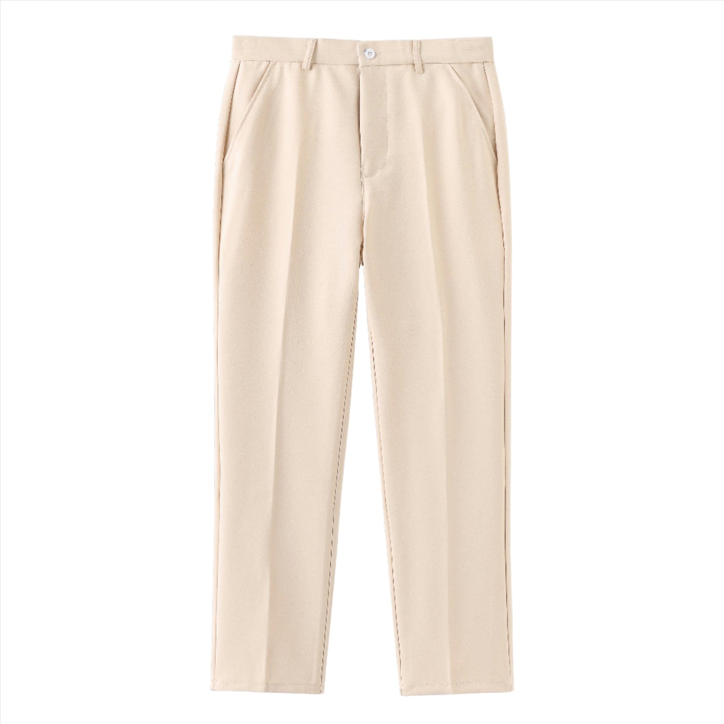 Comfortable Elastic Waist Pants - Olytrend