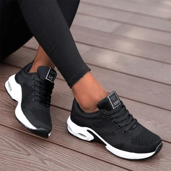 Comfort Orthopaedic Shoes | Support for the Whole Day | Stylish Design-Black-5-Nora Luxe
