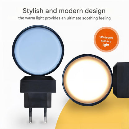 Dimmable Night Light with Sensor - LumenGuard-White-Nora Luxe