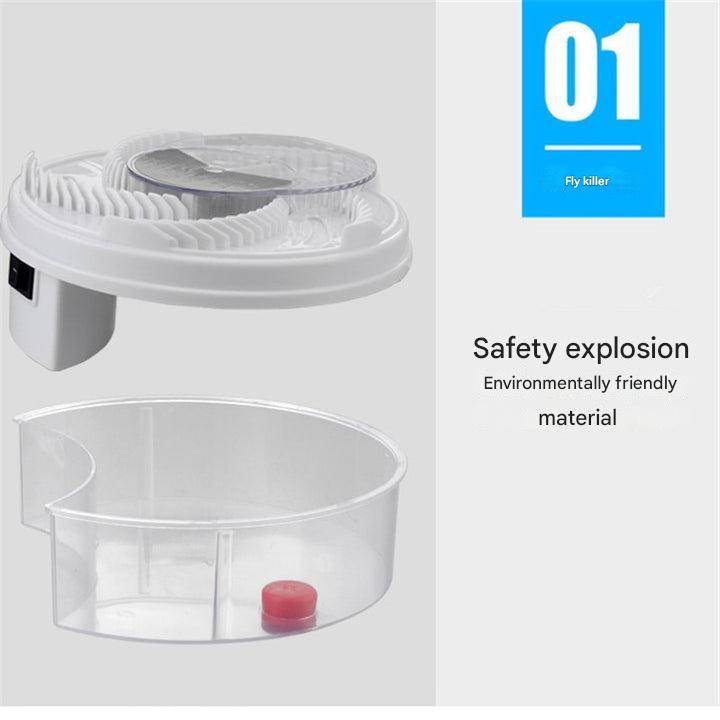 Electric Fly Catcher with Rotating System – BuzzTrap-The Livary