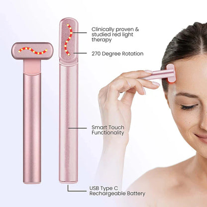 EMS Microcurrent Face Lifting Device - GlowMagic-Silver-Nora Luxe