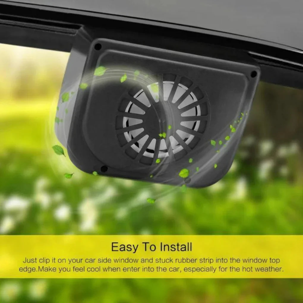 Auto Sun Powered Car Window Ventilator Fan