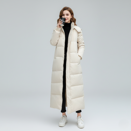 Thermal Down Parka Coat | Warm Hooded Winter Jacket - Nocini