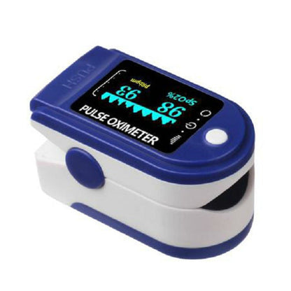 Finger-top Saturation Meter - PulseCheck-Blue-Nora Luxe