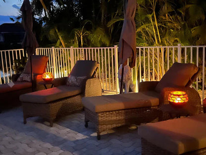 Flower Candle Lamp with Diffuser – Fleuris-The Livary