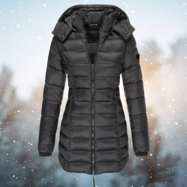 Warm Quilted Down Jacket
