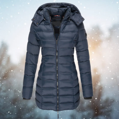 Warm Quilted Down Jacket
