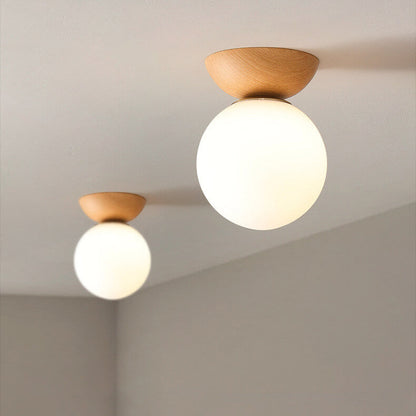 Asian Inspired Modern Ceiling Light - Pexav