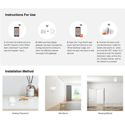 PIR Motion Sensor - SmartGuard-Nora Luxe