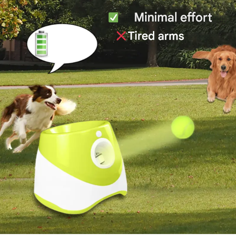 Rechargeable Ball Launcher for Dogs – FetchPro-Orange-The Livary