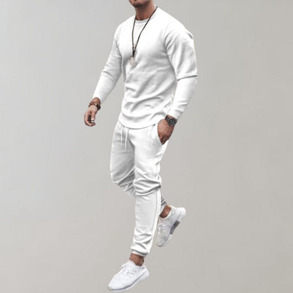 Sporty Men's Set - Finn-White-S-Nora Luxe