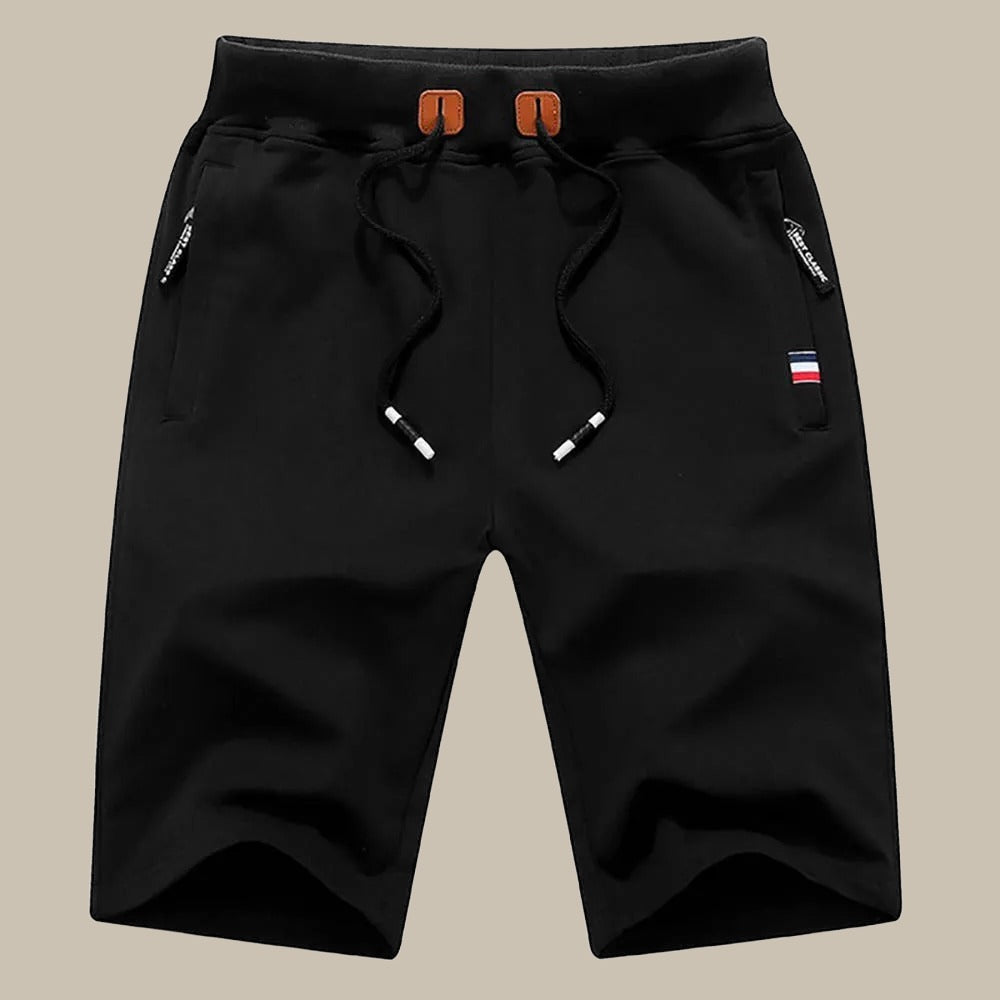 Sporty Men's Shorts | HUGO Casual Shorts-Black-M-Nora Luxe