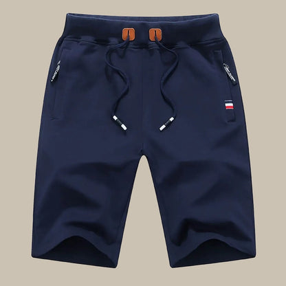 Sporty Men's Shorts | HUGO Casual Shorts-Marine blue-M-Nora Luxe