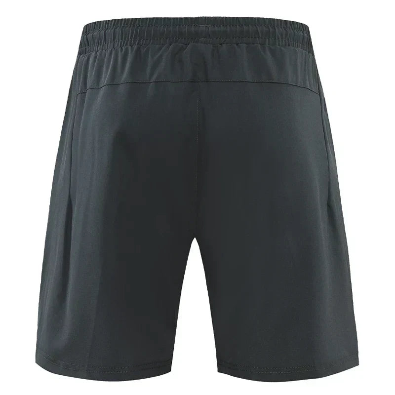 Sporty & Stylish Slim-Fit Training Shorts with Zipper Pockets - Kian-Black-S-Nora Luxe