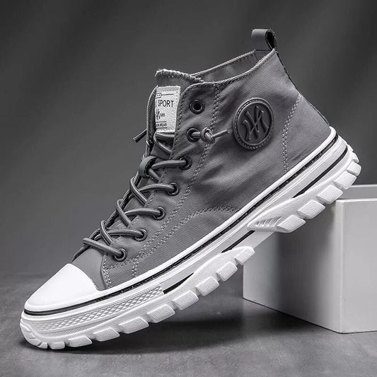 Stylish City Men's Canvas Shoes - Pexav