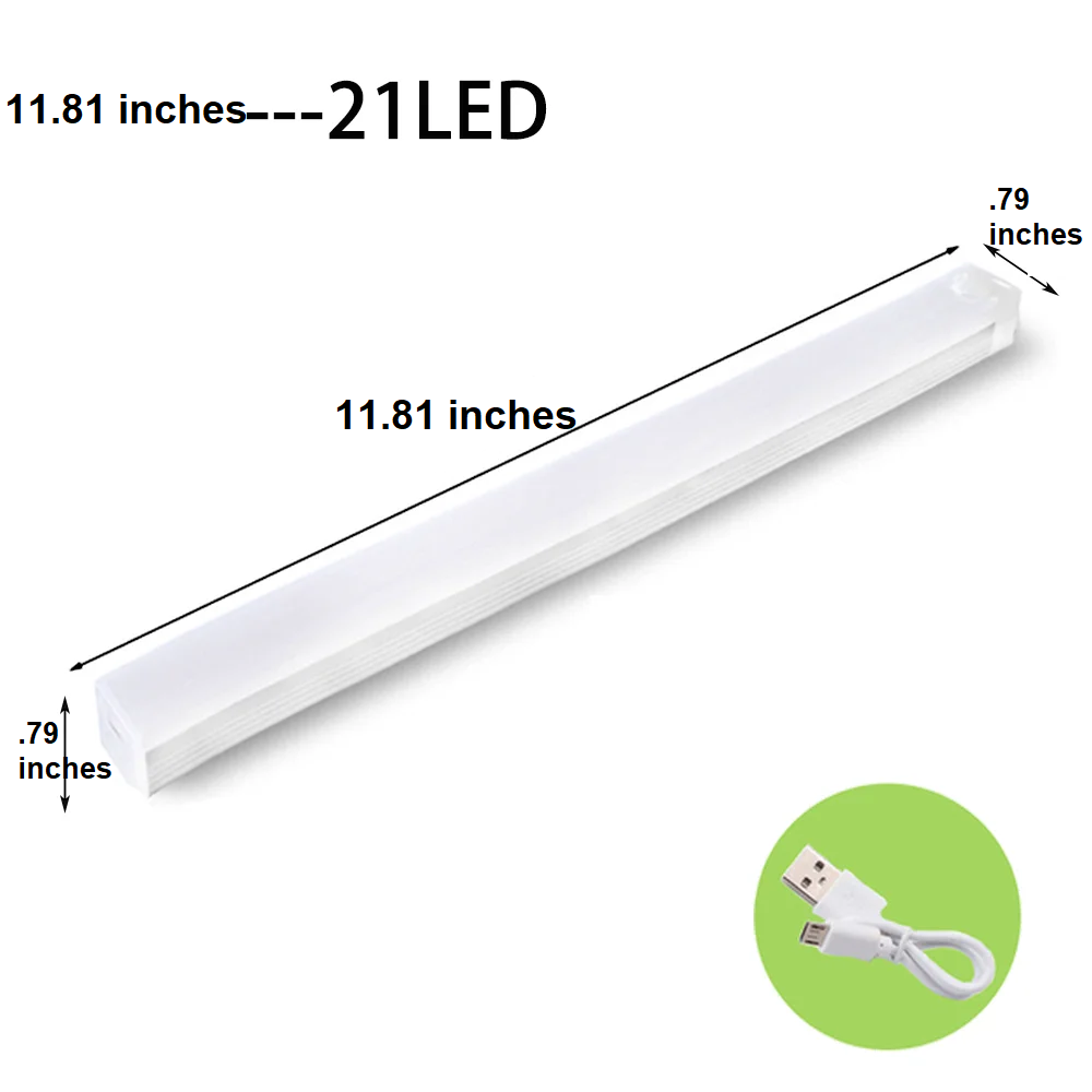 Wireless LED Lamp with Motion Sensor - SmartGlow-Warm Wit-3.94 inches-Nora Luxe