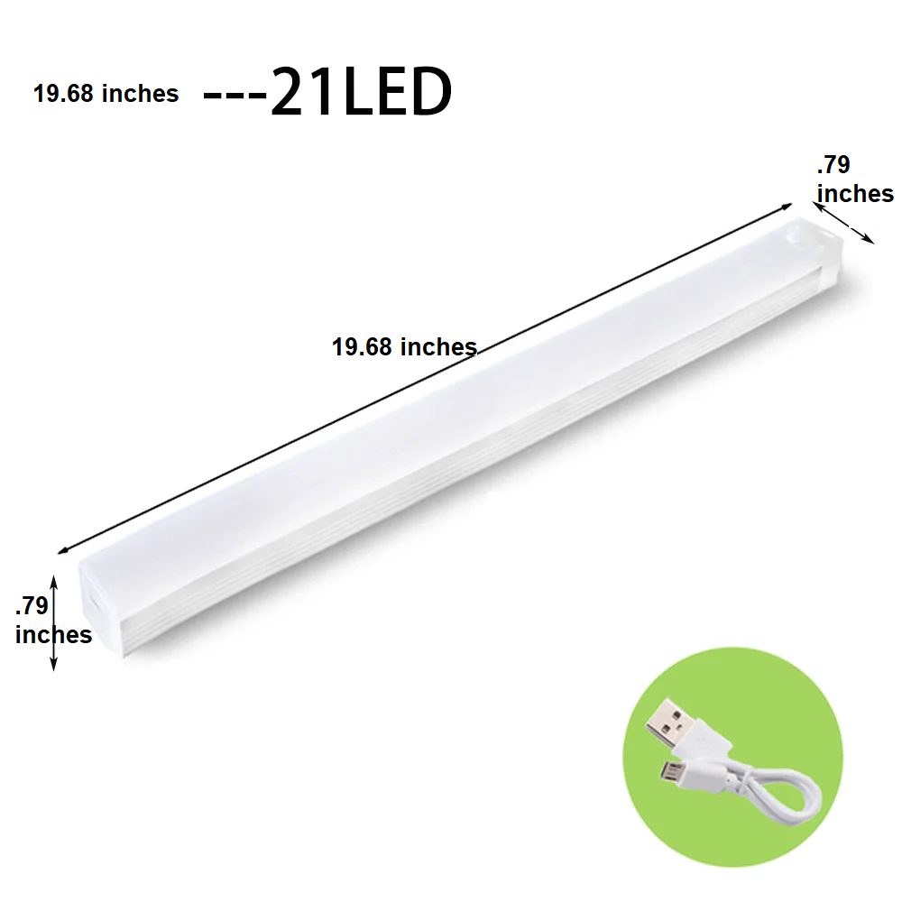 Wireless LED Lamp with Motion Sensor - SmartGlow-Warm Wit-3.94 inches-Nora Luxe